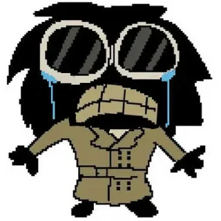 😏 emoji Мангаловские стикеры ➡️ @Ctikerubot Telegram sticker 2 of 19