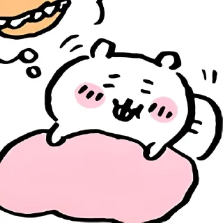 🍔 emoji omg im literally chiikawa af
@muuko Telegram sticker 6 of 90