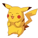 🤗 emoji Пикачу @AllAnimeStickers Telegram sticker 18 of 20