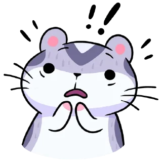 😵 emoji Хомяк Мох Telegram sticker 23 of 48
