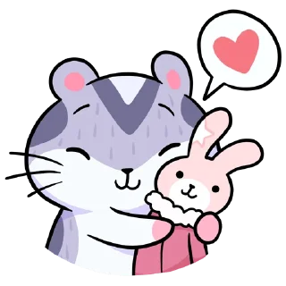 🤗 emoji Хомяк Мох Telegram sticker 22 of 48