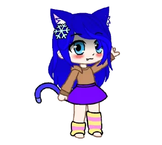 👋 emoji Diana 💙 (Ди:3 ❤️) Telegram sticker 4 of 12