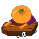 😵‍💫 emoji Pumpkin Man Telegram sticker 9 of 15