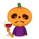 😭 emoji Pumpkin Man Telegram sticker 11 of 15