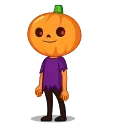 Sticker from Pumpkin Man