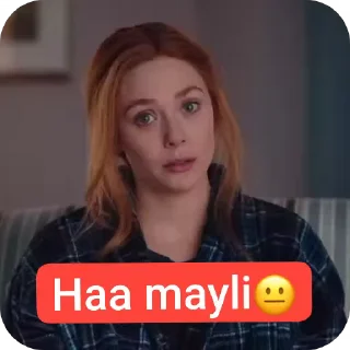 😎 emoji Wanda Maximoff Telegram sticker 7 of 32