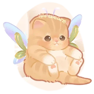 😇 emoji Котики / @Stick4GramProjects Telegram sticker 22 of 90
