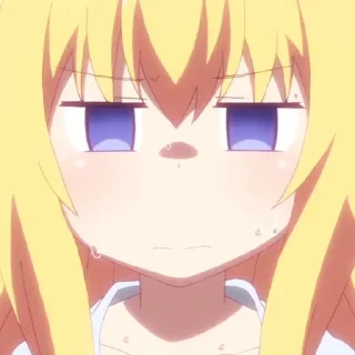 😑 emoji Gab from Gabriel DropOut Telegram sticker 22 of 110