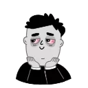☺️ emoji Tired Person Telegram sticker 6 of 21