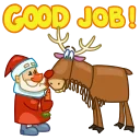 🥕 emoji Ded Moroz Telegram sticker 15 of 25