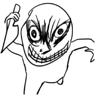 😀 emoji Korean reaction memes Telegram sticker 9 of 10