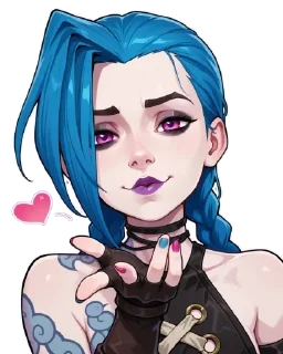 😘 emoji JINX pack by Jack_Vodogrey Telegram sticker 14 of 83