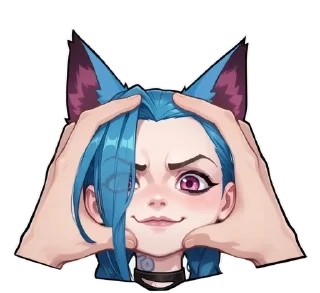 😼 emoji JINX pack by Jack_Vodogrey Telegram sticker 22 of 83
