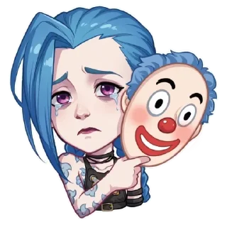 🤡 emoji JINX pack by Jack_Vodogrey Telegram sticker 16 of 83