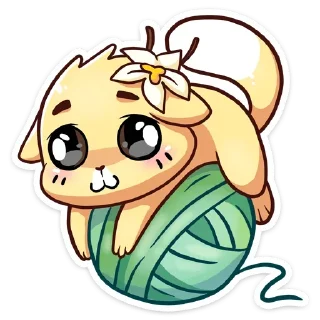🧶 emoji ванилька без надписей @lolitastick Telegram sticker 10 of 65
