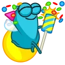 🥳 emoji Lightning Bud Telegram sticker 14 of 30