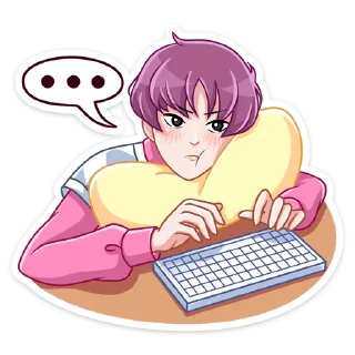 🤔 emoji Луис :: @stickroom Telegram sticker 11 of 48