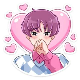 ❤️ emoji Луис (@TgSticker) Telegram sticker 7 of 48