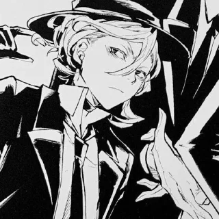 🌟 emoji BungoStrayDogs Telegram sticker 3 of 65