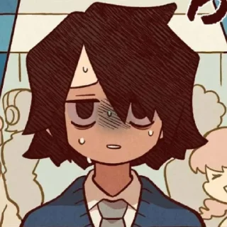 😣 emoji amy @fiveforstickers Telegram sticker 7 of 120