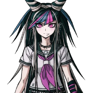 Sticker from Ibuki Mioda💜💙🤍