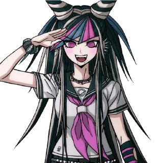 Sticker from Ibuki Mioda💜💙🤍