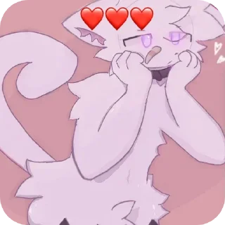 🍖 emoji Furry🤝Ferry (С. Purplesharkzm) Telegram sticker 9 of 56