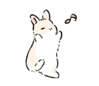 🥰 emoji зайки ♡ @softsticks Telegram sticker 11 of 40
