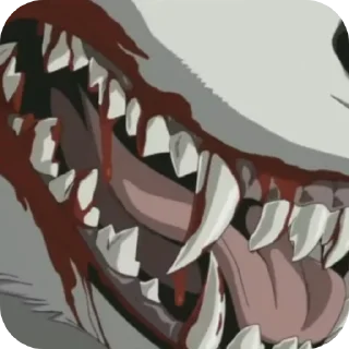 🦷 emoji Світ тварин 🐅🐺🐾 ➡️ @Ctikerubot Telegram sticker 5 of 82