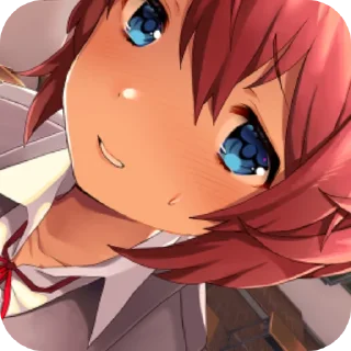 Sticker from Doki Doki Literature Club