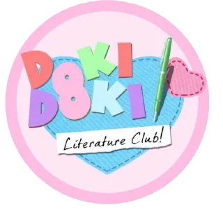 👍 emoji Doki Doki Literature Club Telegram sticker 18 of 21