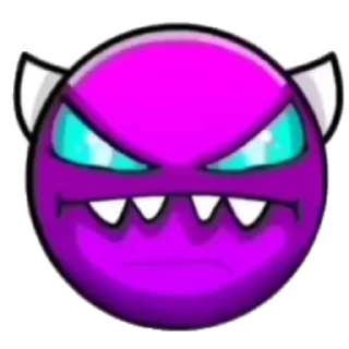 👿 emoji Geometry Dash фандом 5 Telegram sticker 8 of 120