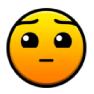🤨 emoji Geometry Dash  @ShellBeat Telegram sticker 5 of 38