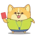 🟥 emoji Corgi @IMG2D Telegram sticker 12 of 25