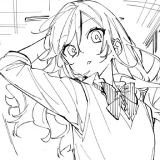 😳 emoji Kyouko Hori ➡️ @Ctikerubot Telegram sticker 17 of 22
