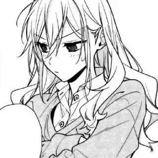 😒 emoji Kyouko Hori ➡️ @Ctikerubot Telegram sticker 16 of 22