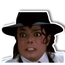 Sticker from Michael Jackson