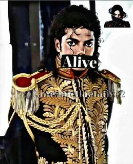 Sticker from Michael Jackson King