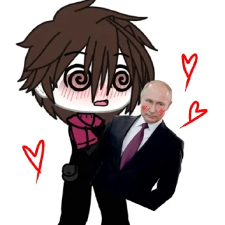 😍 emoji Аделька сарделька Telegram sticker 15 of 20