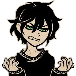 😛 emoji Pandora Hearts - Alice Telegram sticker 9 of 22