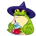 Sticker from Frog Witch