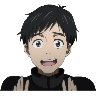 Sticker from @anime_stickerr Юри на льду