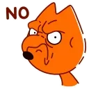 🚫 emoji High Fox Telegram sticker 14 of 24