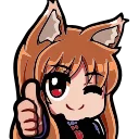 👍 emoji Живой пак by @LawKraft Telegram sticker 7 of 11