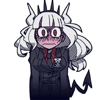😳 emoji Helltaker Telegram sticker 5 of 60