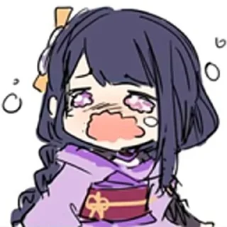 😭 emoji Klee is the best Telegram sticker 8 of 44