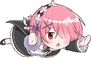 💨 emoji Резеро - @Tg_stickersu Telegram sticker 10 of 30