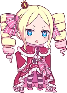 😒 emoji Резеро - @Tg_stickersu Telegram sticker 20 of 30