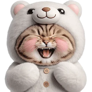 Sticker from Белые мишки @Nyasticks