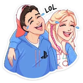 😂 emoji PlayStation :: @stickroom Telegram sticker 15 of 24